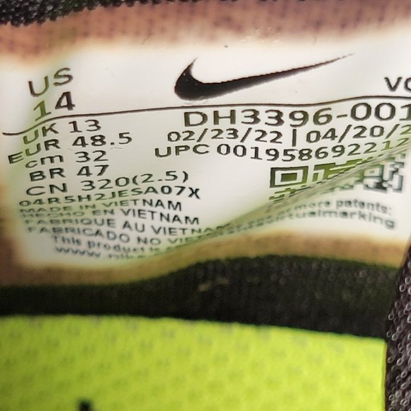 Nike Superrep Cycle 2 Mens Next Nature Black White Volt DH3396-001 Multiple Size - Picture 13 of 13